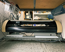 カッティングプロッタ　サンプル画像